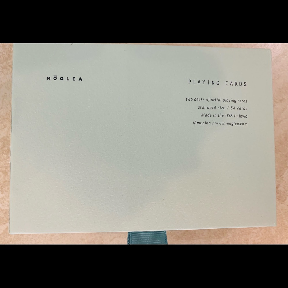Anthropologie Moglea Playing Cards, Set of 2 - Picture 8 of 8